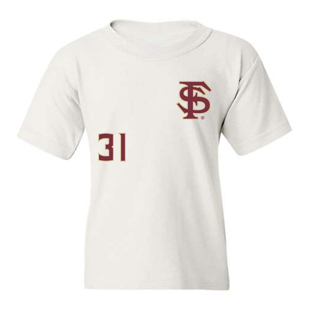 FSU - NCAA Baseball : Braxton Varnes - Replica Shersey Youth T-Shirt-0