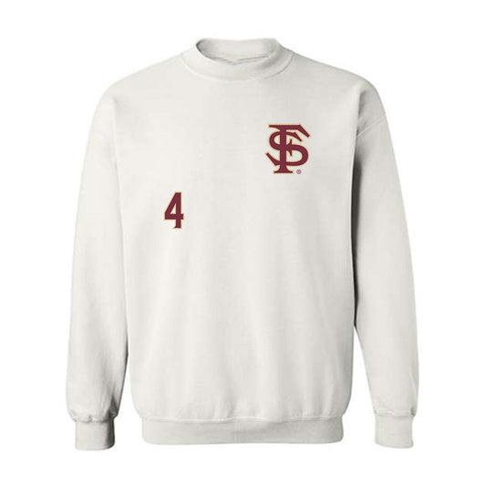 FSU - NCAA Men's Basketball : Jason Simpson - Replica Shersey Crewneck Sweatshirt