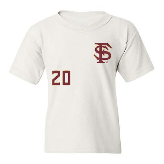 FSU - NCAA Baseball : Jaxson West - Replica Shersey Youth T-Shirt-0