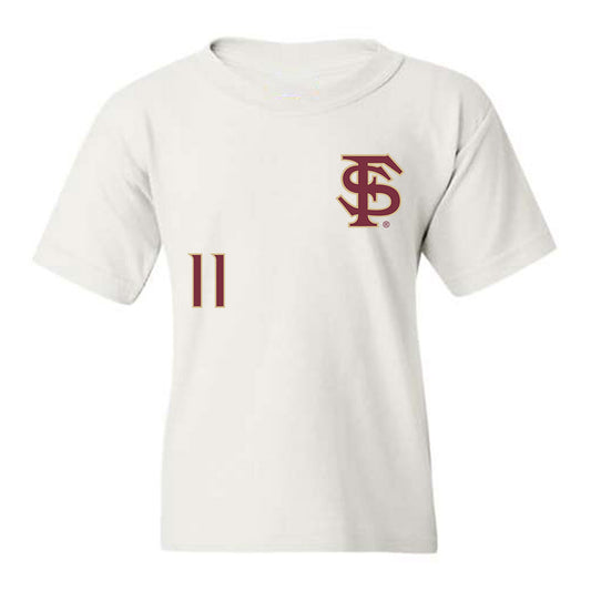 FSU - NCAA Football : Brock Glenn - Replica Shersey Youth T-Shirt