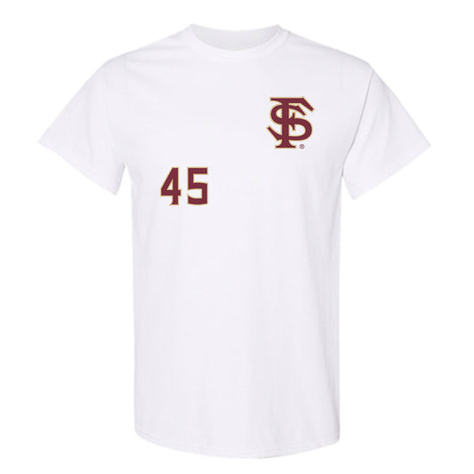 FSU - NCAA Baseball : Evan Chrest - Replica Shersey T-Shirt-0