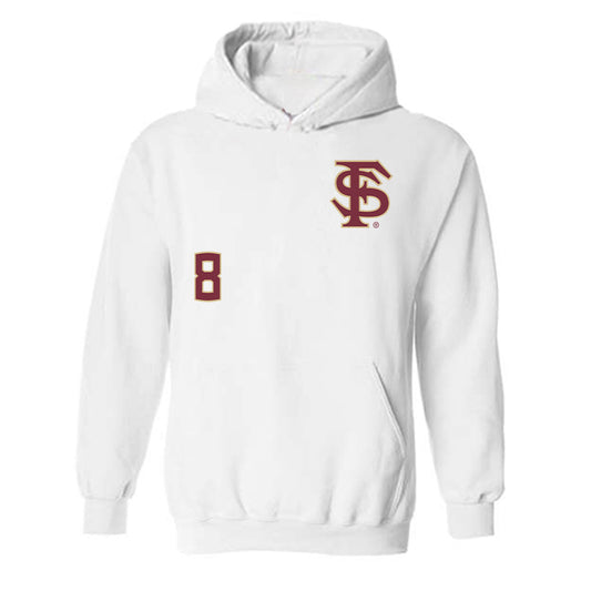 FSU - NCAA Women's Lacrosse : Marleigh Sanders - Replica Shersey Hooded Sweatshirt-0
