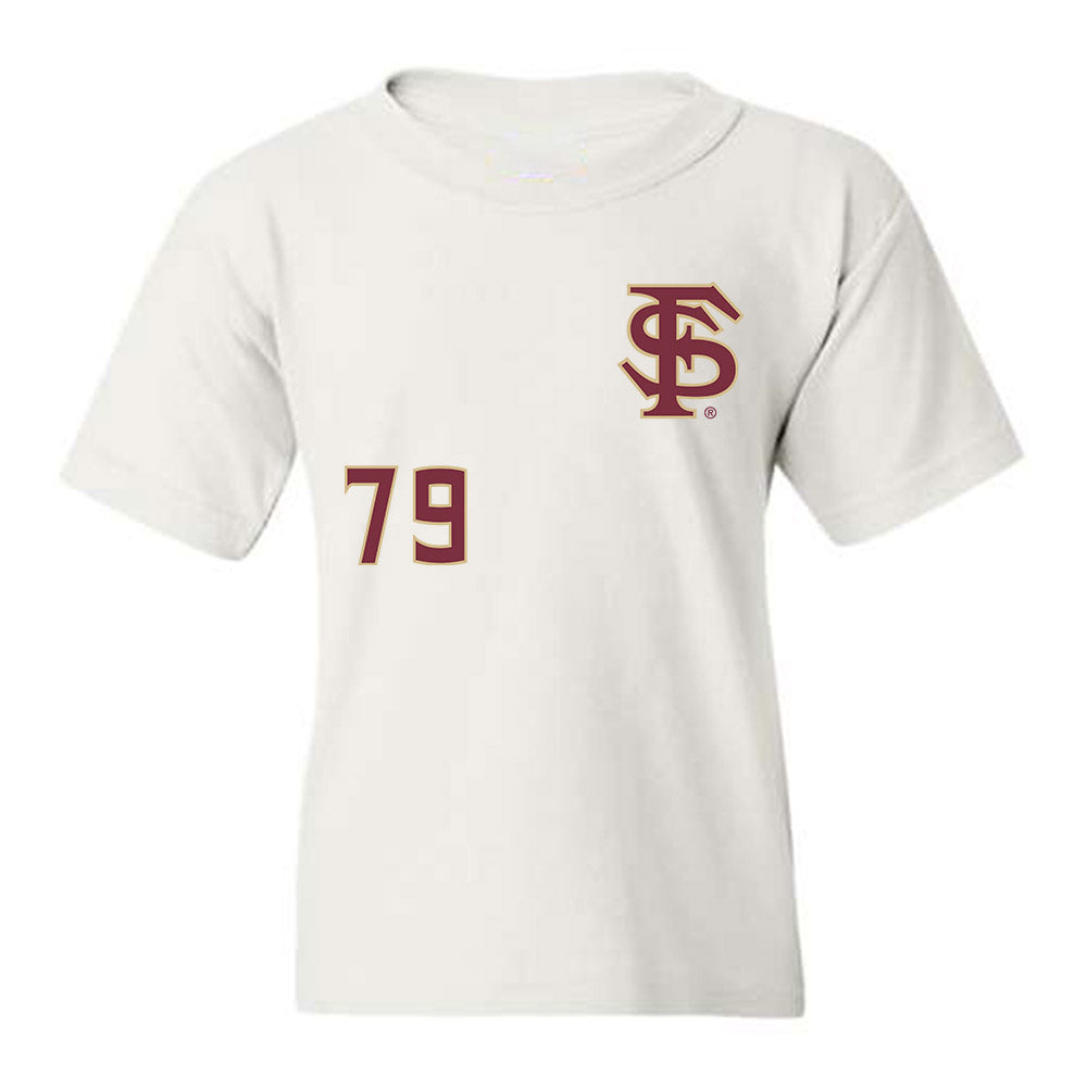 FSU - NCAA Football : Lucas Simmons - Replica Shersey Youth T-Shirt