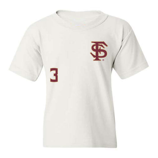 FSU - NCAA Women's Soccer : Taylor Huff - Replica Shersey Youth T-Shirt