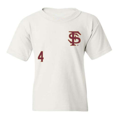 FSU - NCAA Baseball : Cal Fisher - Replica Shersey Youth T-Shirt