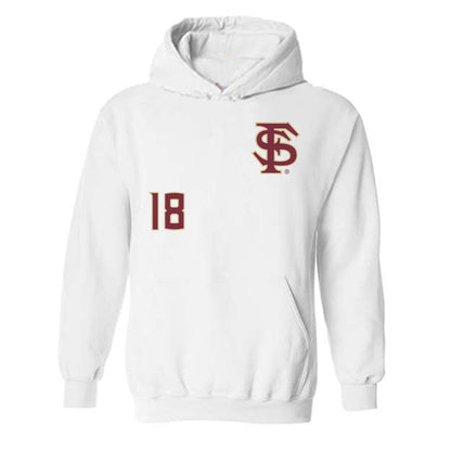 FSU - NCAA Women's Volleyball : Iane Henke - Replica Shersey Hooded Sweatshirt