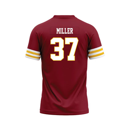 Iowa State - NCAA Football : Easton Miller - Cardinal Premium Football Jersey