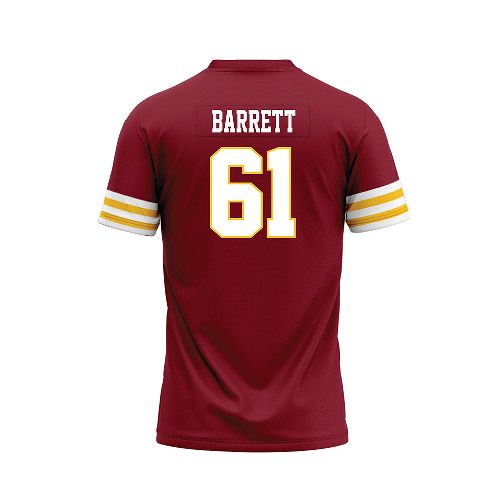 Iowa State - NCAA Football : Dylan Barrett - Cardinal Premium Football Jersey