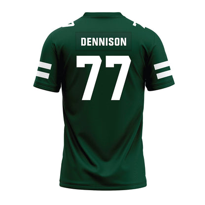 Ohio - NCAA Football : Jacob Dennison - Green Premium Football Jersey