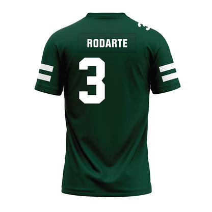 Ohio - NCAA Football : Max Rodarte - Green Premium Football Jersey