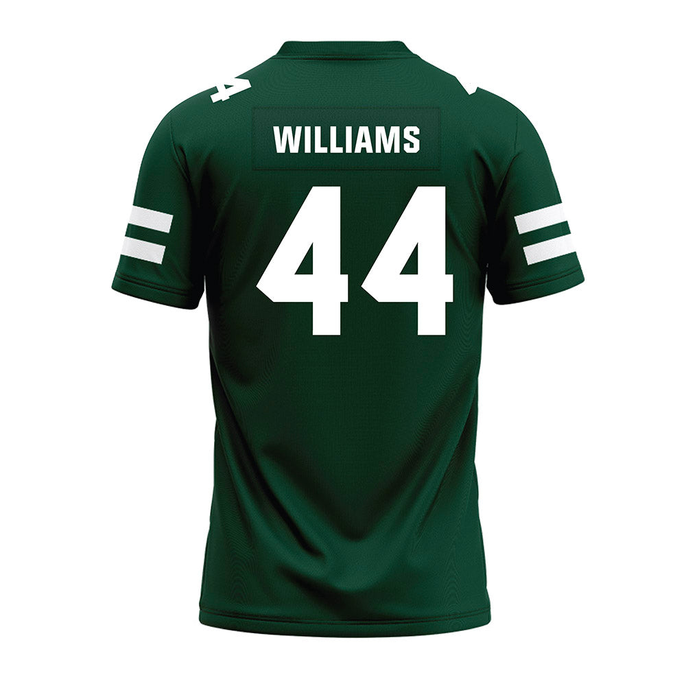 Ohio - NCAA Football : Mason Williams - Green Premium Football Jersey