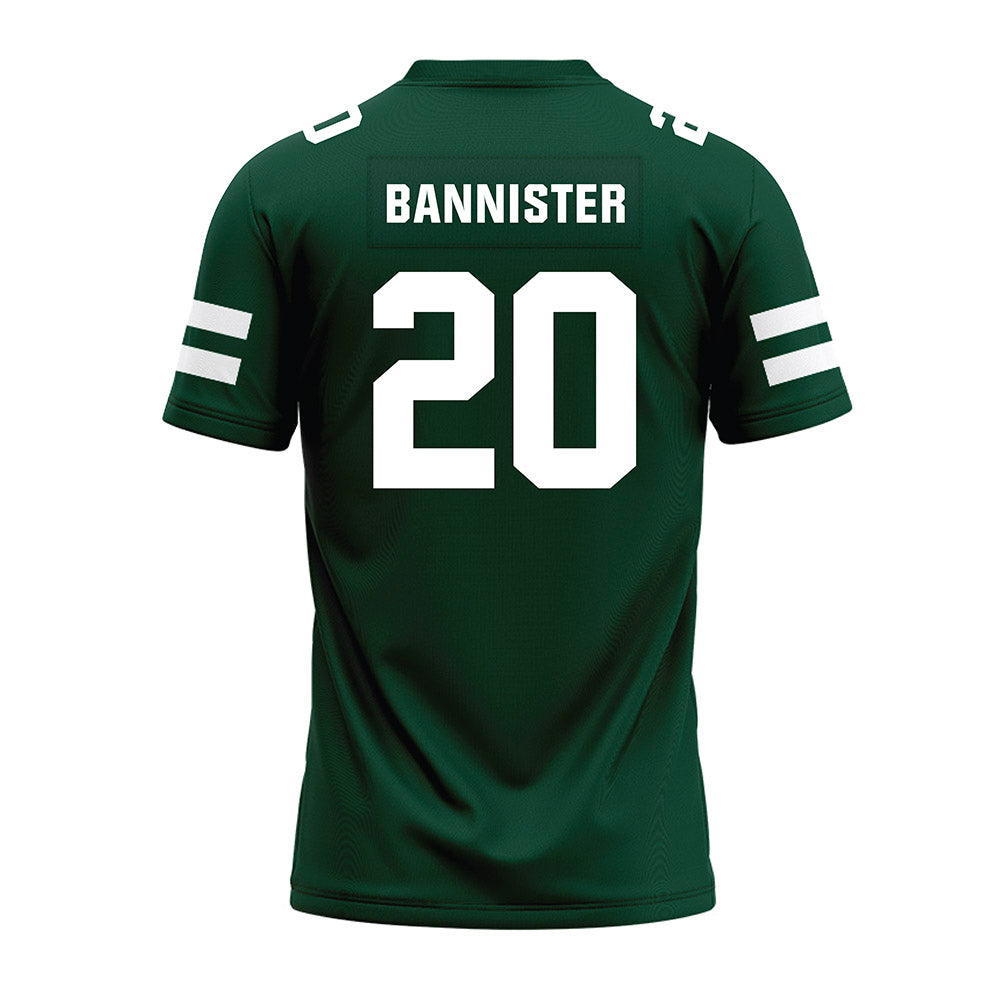 Ohio - NCAA Football : Kendall Bannister - Green Premium Football Jersey