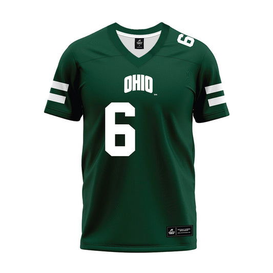 Ohio - NCAA Football : CJ Doggette - Green Premium Football Jersey