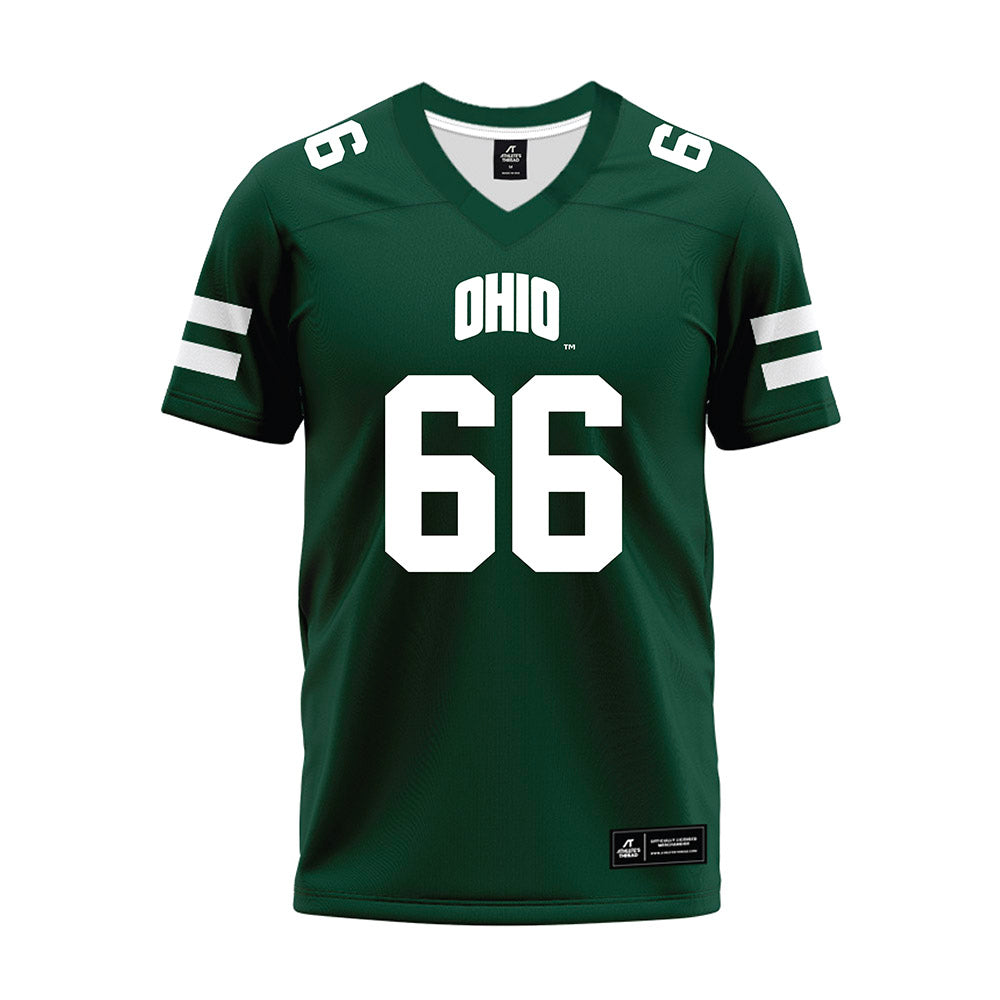 Ohio - NCAA Football : Christophe Atkinson - Green Premium Football Jersey