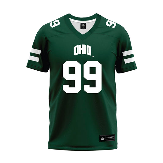 Ohio - NCAA Football : Joey Woolard - Green Premium Football Jersey