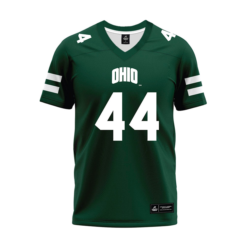 Ohio - NCAA Football : Mason Williams - Green Premium Football Jersey