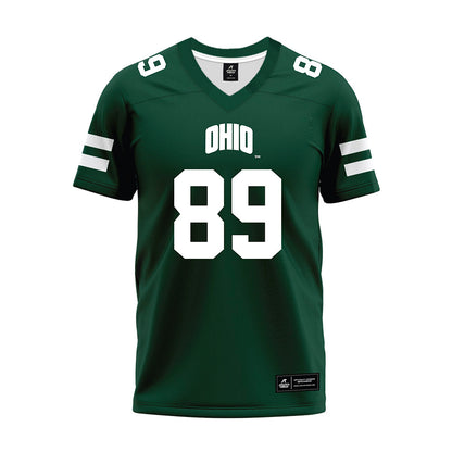 Ohio - NCAA Football : Khamani Debrow - Green Premium Football Jersey