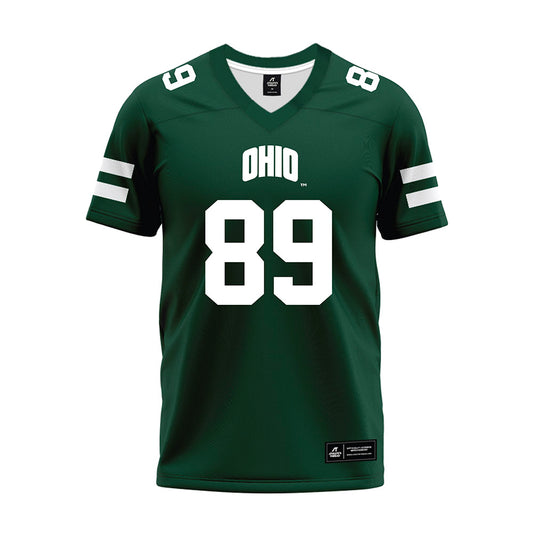 Ohio - NCAA Football : Khamani Debrow - Green Premium Football Jersey