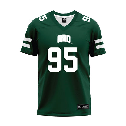 Ohio - NCAA Football : Walter Bob Jr. - Green Premium Football Jersey-0