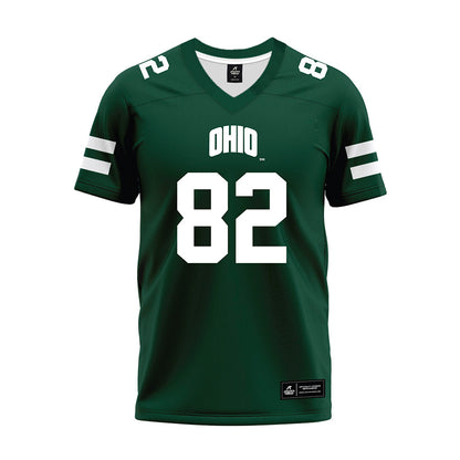 Ohio - NCAA Football : Nick Segarra - Green Premium Football Jersey