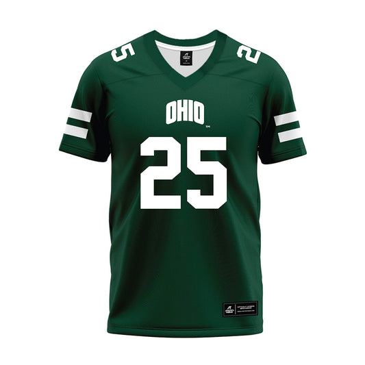 Ohio - NCAA Football : Michael Molnar - Green Premium Football Jersey