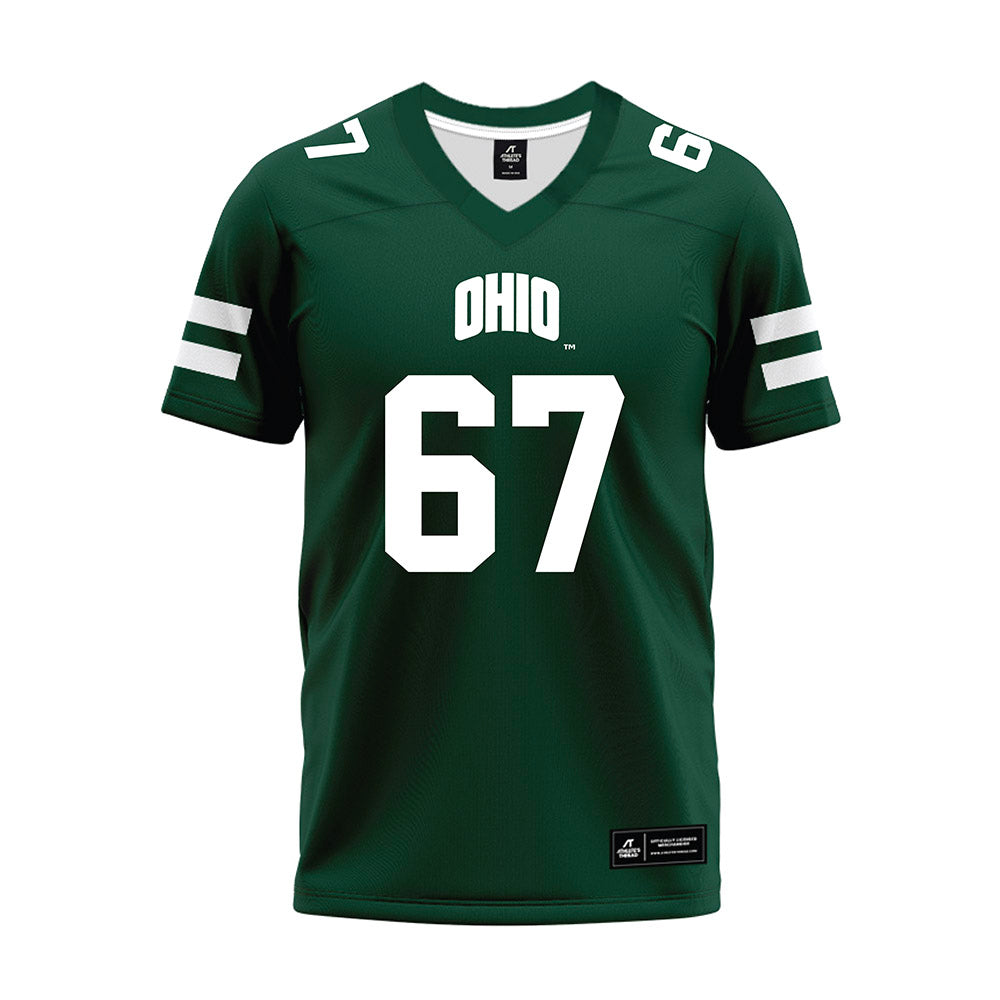 Ohio - NCAA Football : Kameron Wright - Green Premium Football Jersey