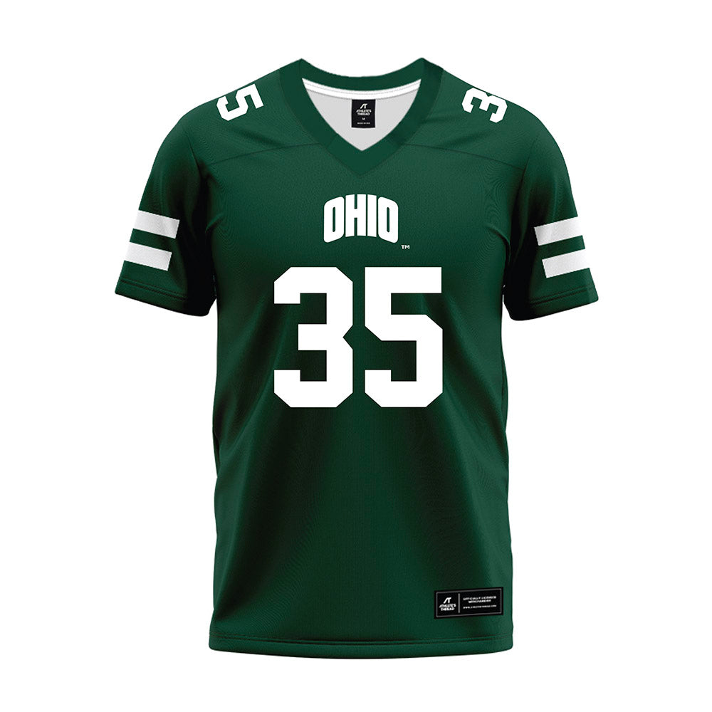 Ohio - NCAA Football : Shay Taylor - Green Premium Football Jersey