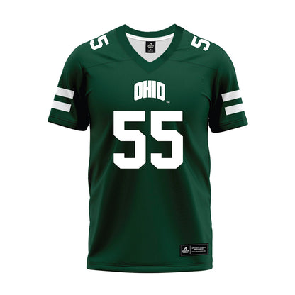 Ohio - NCAA Football : Jordon Jones - Green Premium Football Jersey