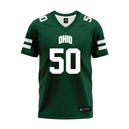 Ohio - NCAA Football : Owen DiFranco - Green Premium Football Jersey