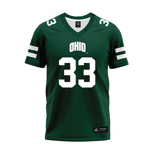 Ohio - NCAA Football : Brady Sestili - Green Premium Football Jersey