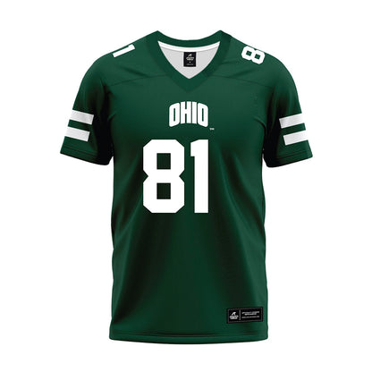 Ohio - NCAA Football : Matthew Stuewe - Green Premium Football Jersey