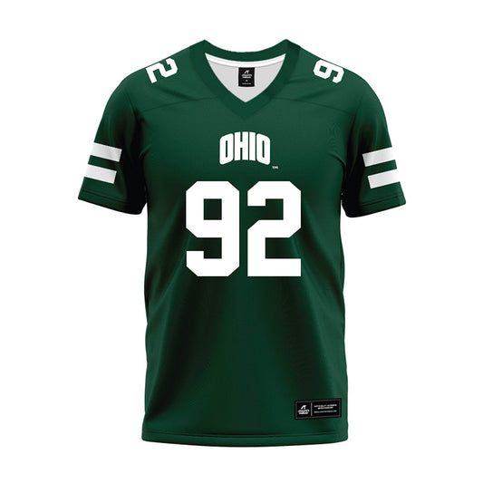 Ohio - NCAA Football : Robert Keuchler - Green Premium Football Jersey