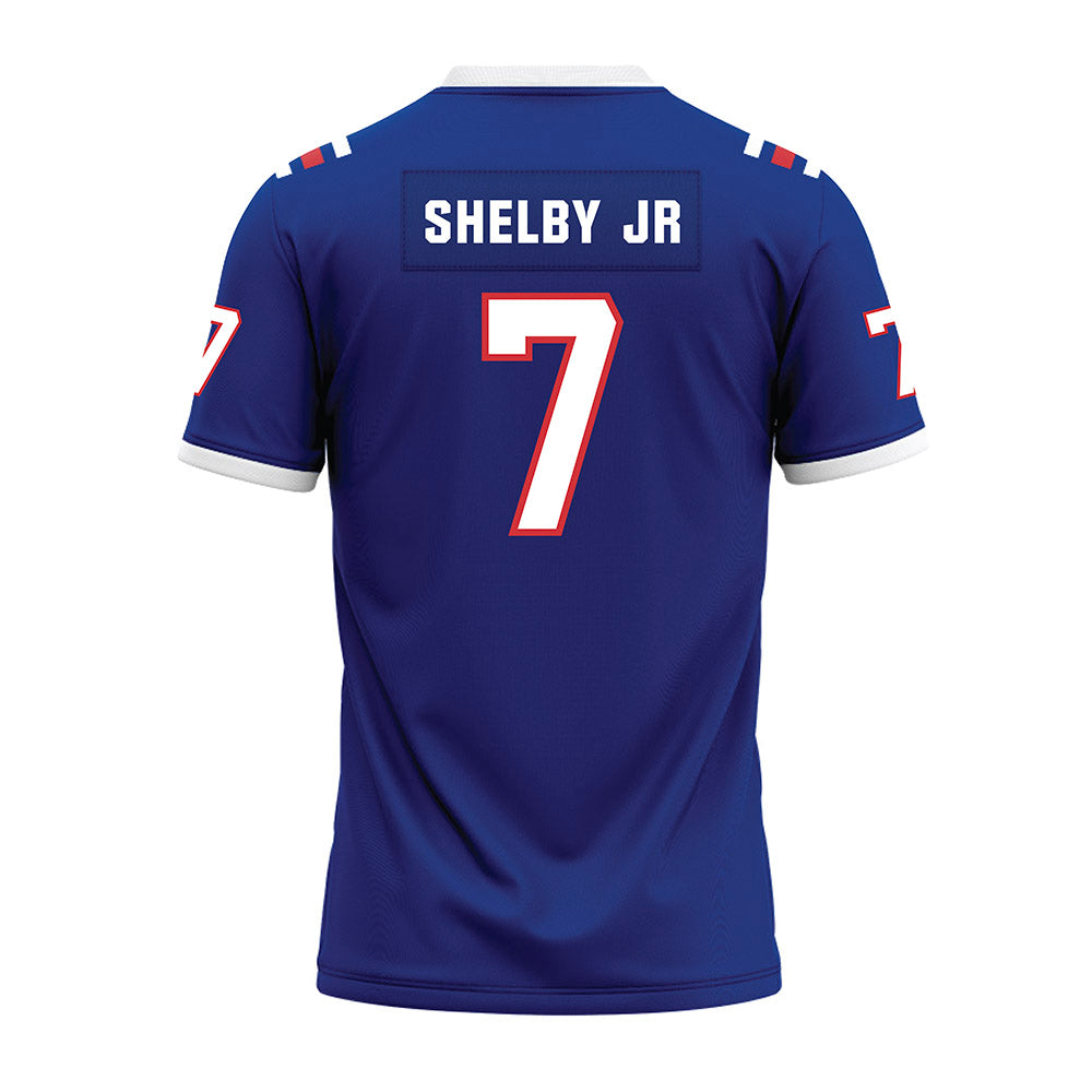 LA Tech - NCAA Football : Jhamal Shelby Jr - Premium Football Jersey-1