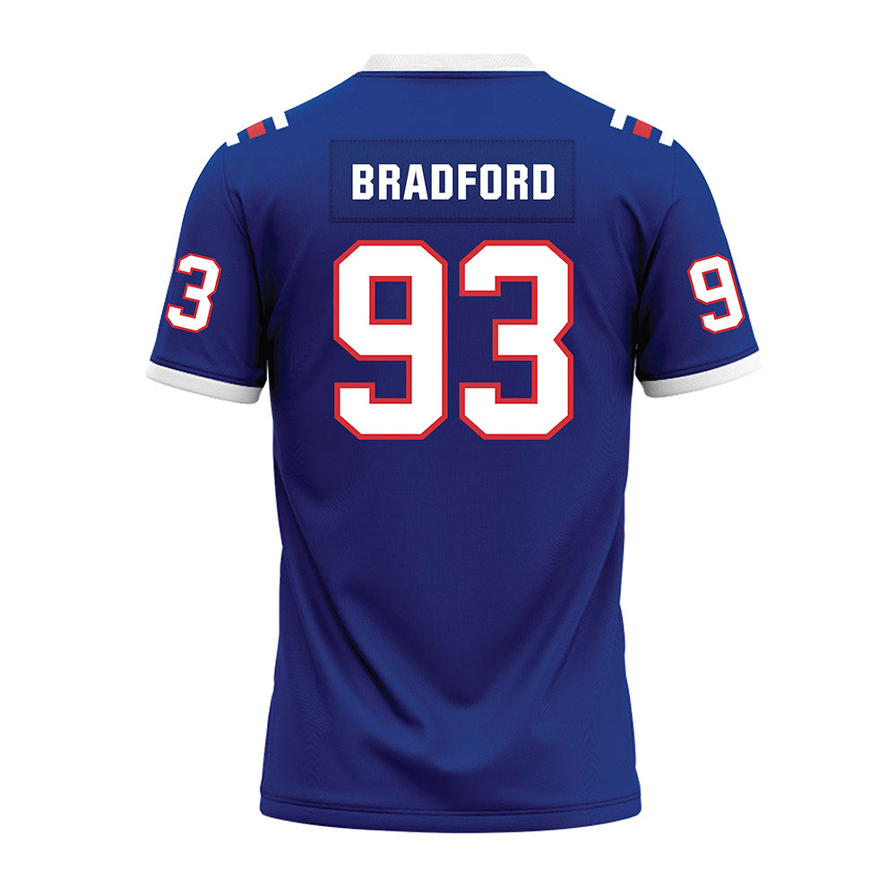 LA Tech - NCAA Football : Jacob Bradford - Premium Football Jersey-1