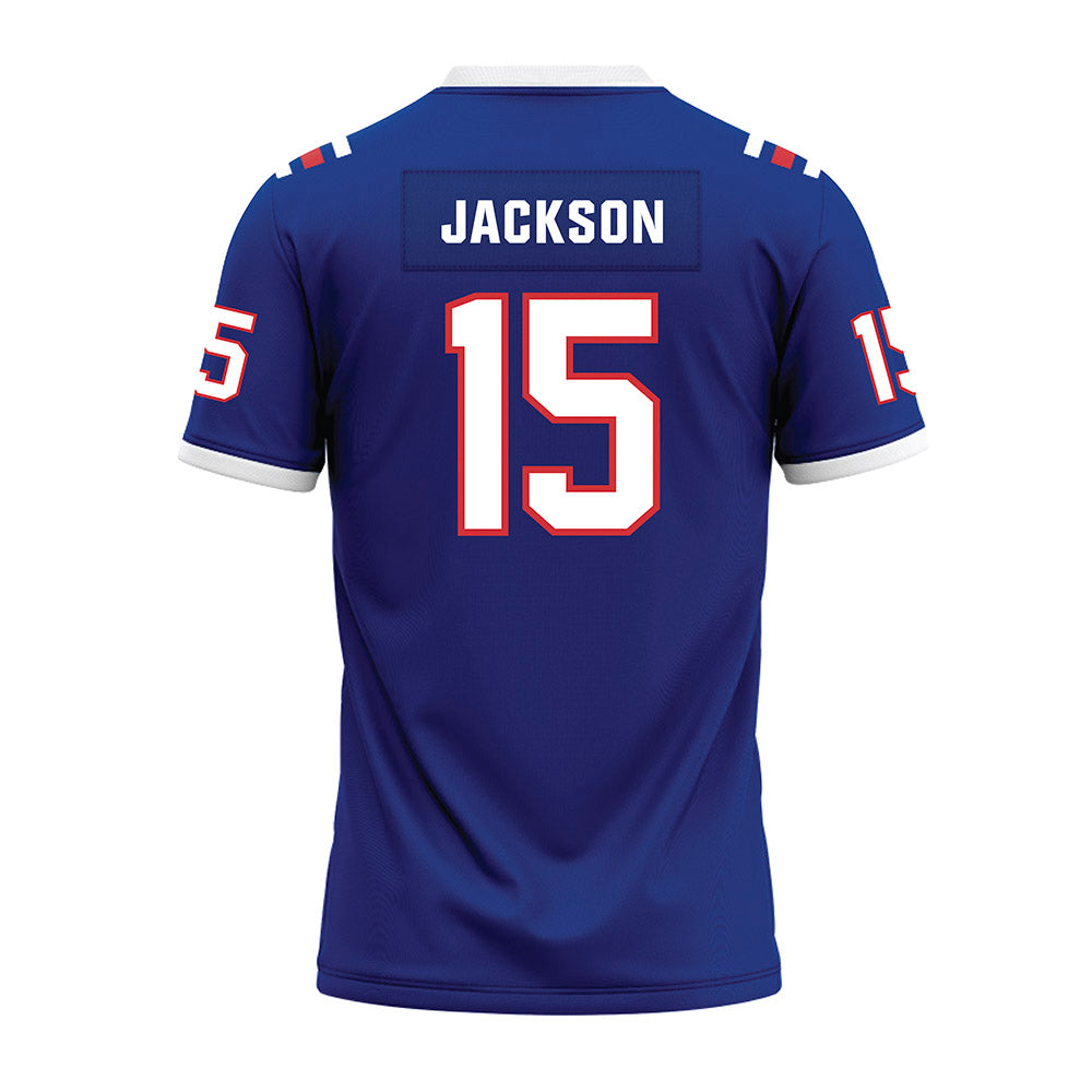LA Tech - NCAA Football : Jay-T Jackson - Premium Football Jersey-1
