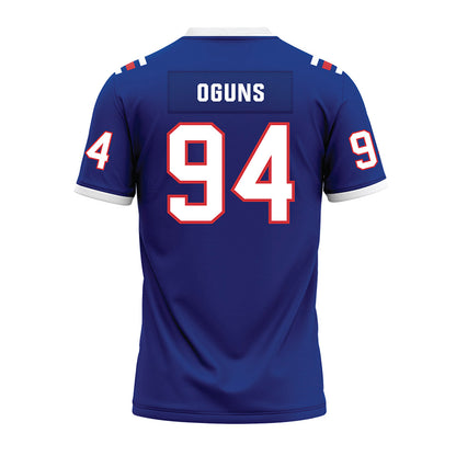 LA Tech - NCAA Football : Emmanuel Oguns - Premium Football Jersey-1