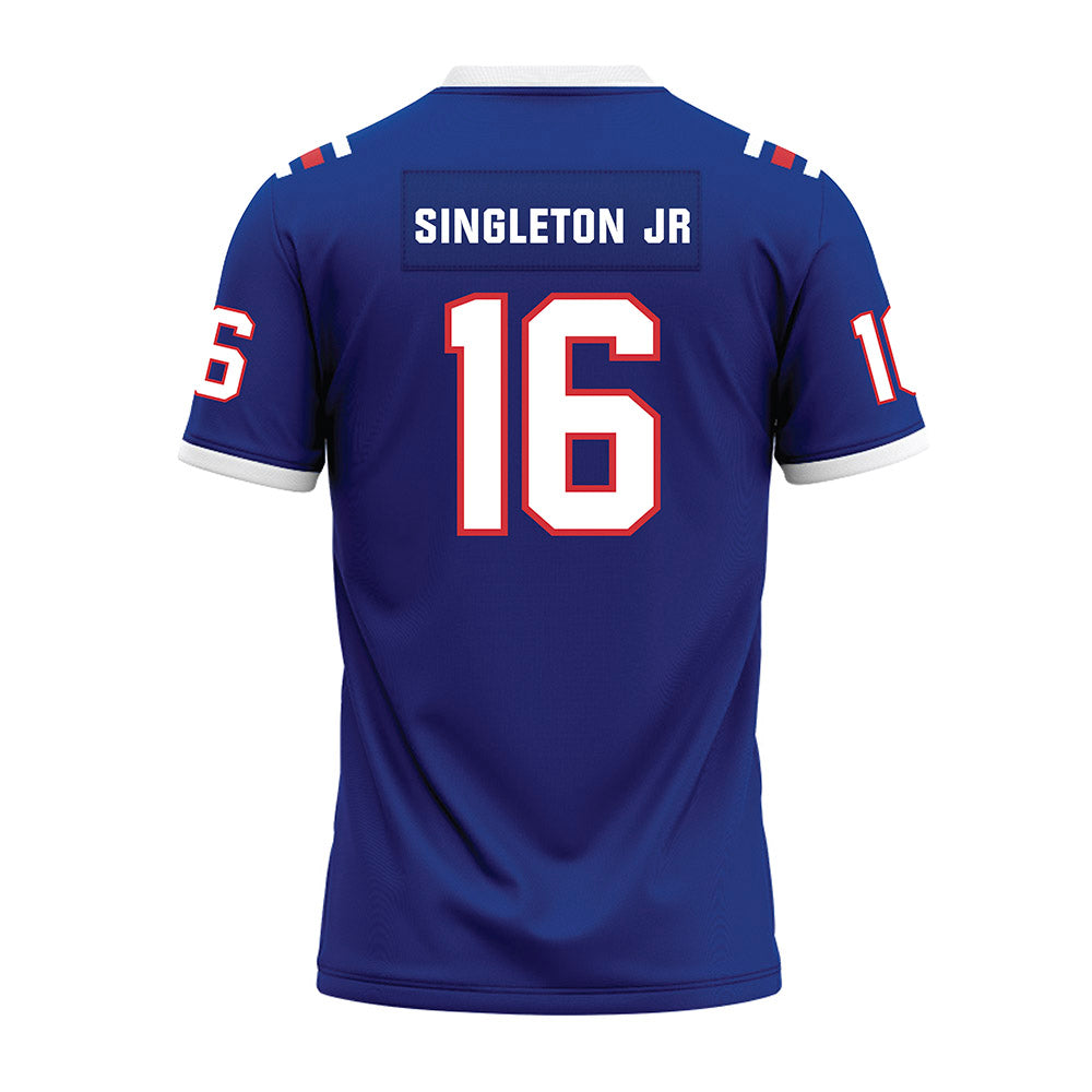LA Tech - NCAA Football : Marques Singleton Jr - Premium Football Jersey-1