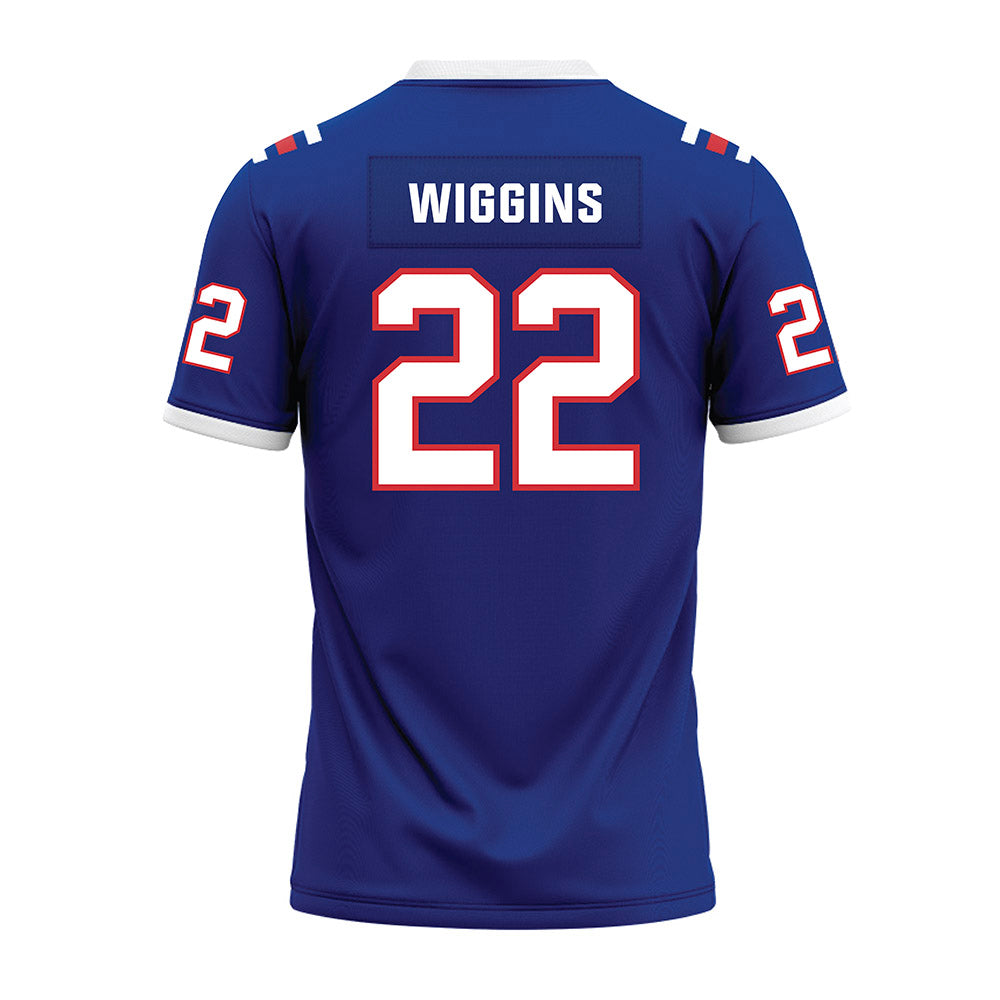 LA Tech - NCAA Football : Omiri Wiggins - Premium Football Jersey
