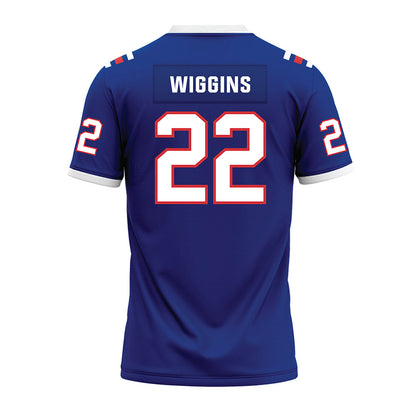 LA Tech - NCAA Football : Omiri Wiggins - Premium Football Jersey