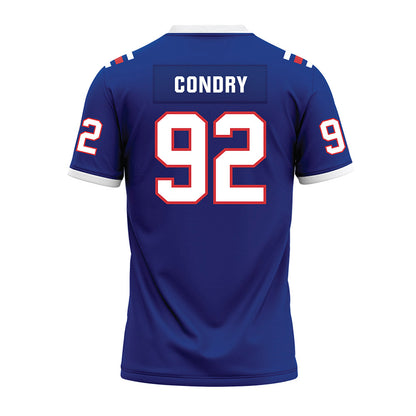 LA Tech - NCAA Football : Sterling Condry - Premium Football Jersey-1