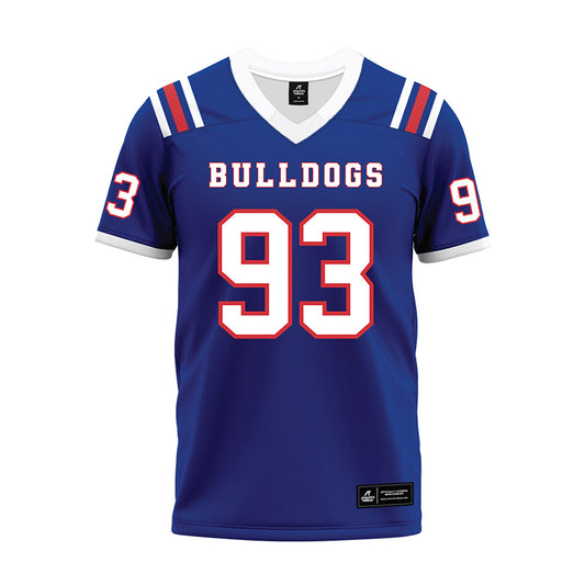 LA Tech - NCAA Football : Jacob Bradford - Premium Football Jersey-0