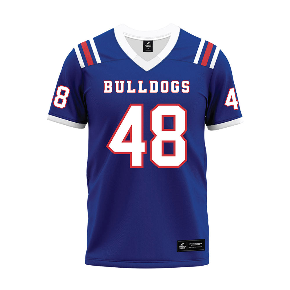 LA Tech - NCAA Football : John Hoyet Chance - Premium Football Jersey-0