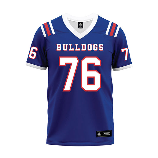 LA Tech - NCAA Football : Cyler Corn - Premium Football Jersey-0