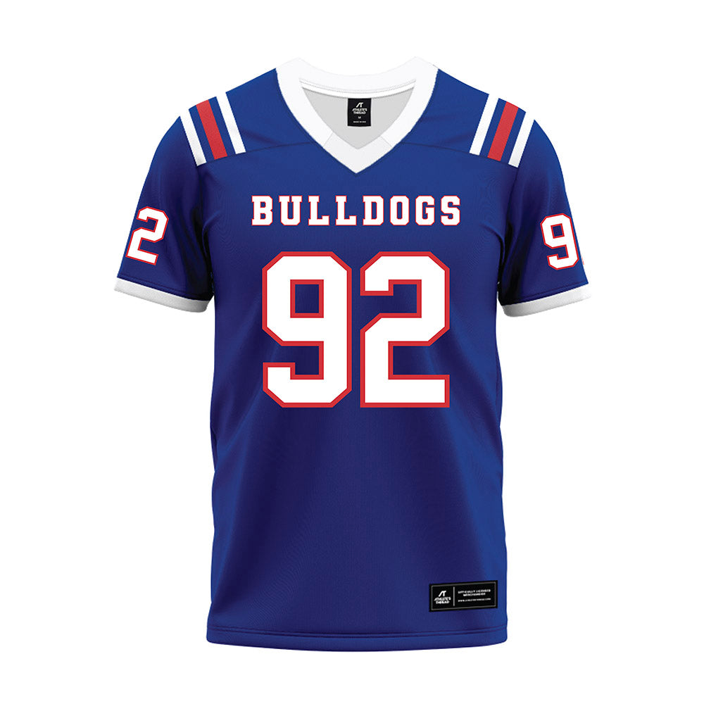 LA Tech - NCAA Football : Sterling Condry - Premium Football Jersey-0
