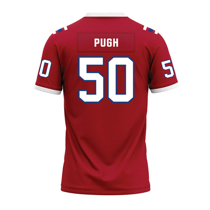 LA Tech - NCAA Football : Gabe Pugh - Red Premium Football Jersey