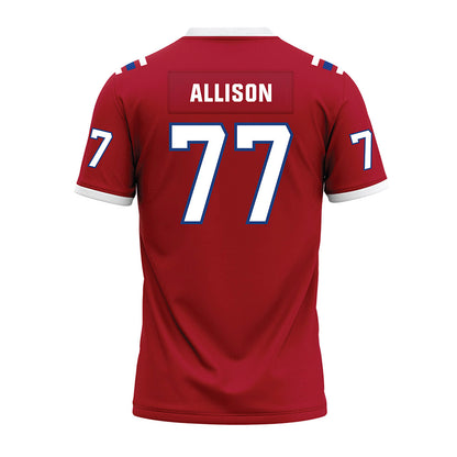 LA Tech - NCAA Football : Keystone Allison - Red Premium Football Jersey