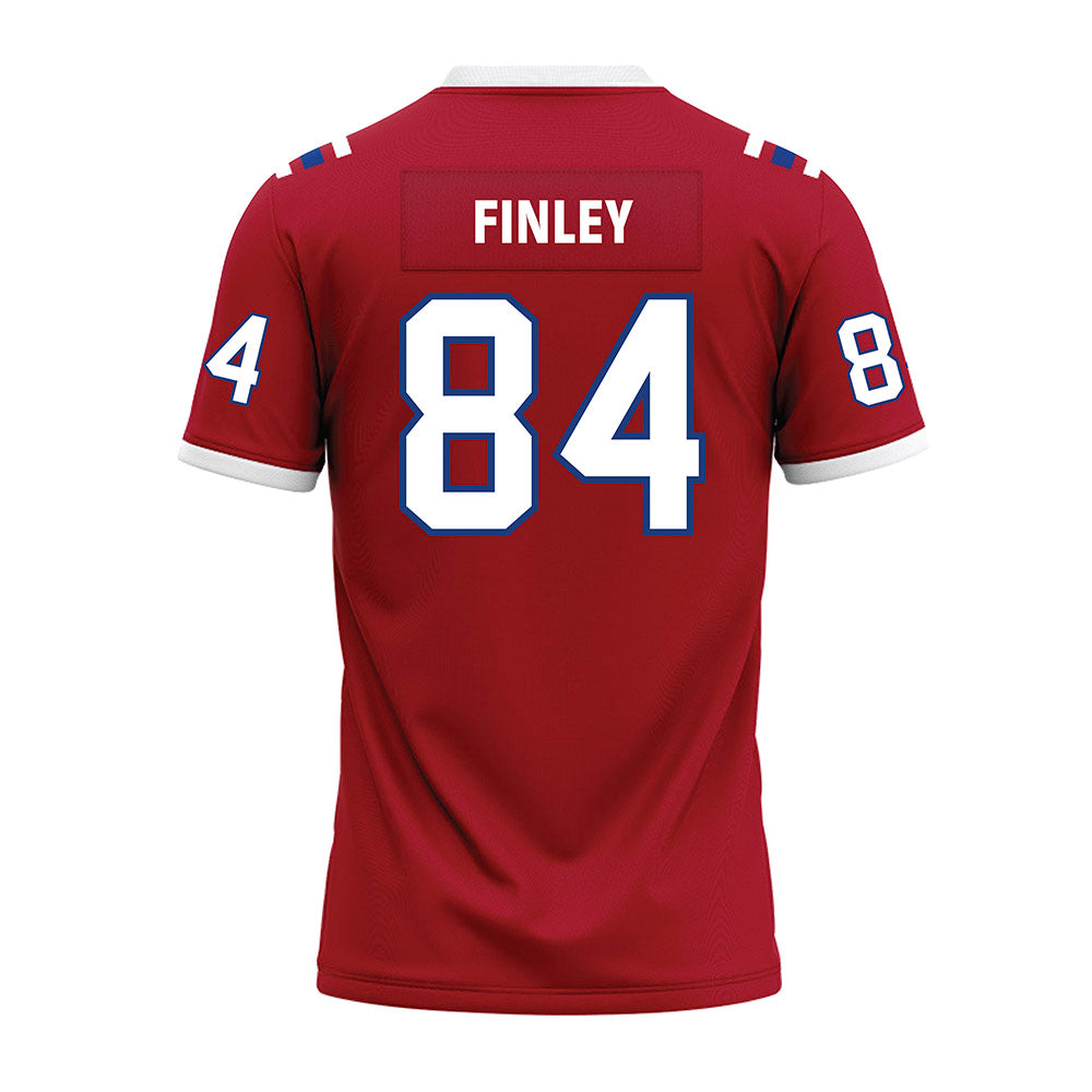 LA Tech - NCAA Football : Elliott Finley - Red Premium Football Jersey