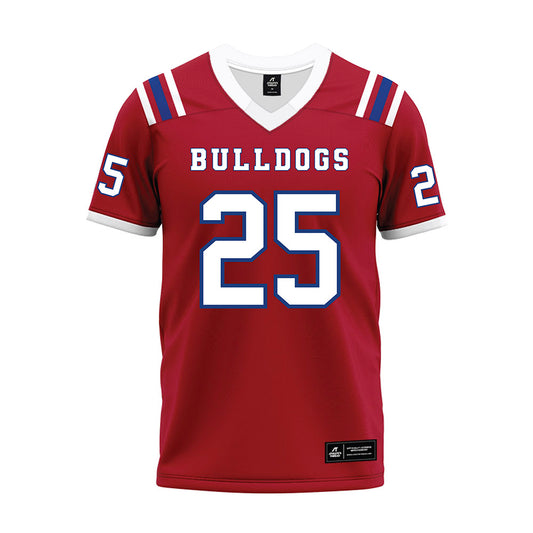 LA Tech - NCAA Football : Amani Givens - Red Premium Football Jersey