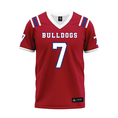 LA Tech - NCAA Football : Jhamal Shelby Jr - Red Premium Football Jersey-0
