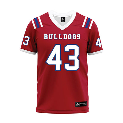 LA Tech - NCAA Football : Drew Henderson - Red Premium Football Jersey